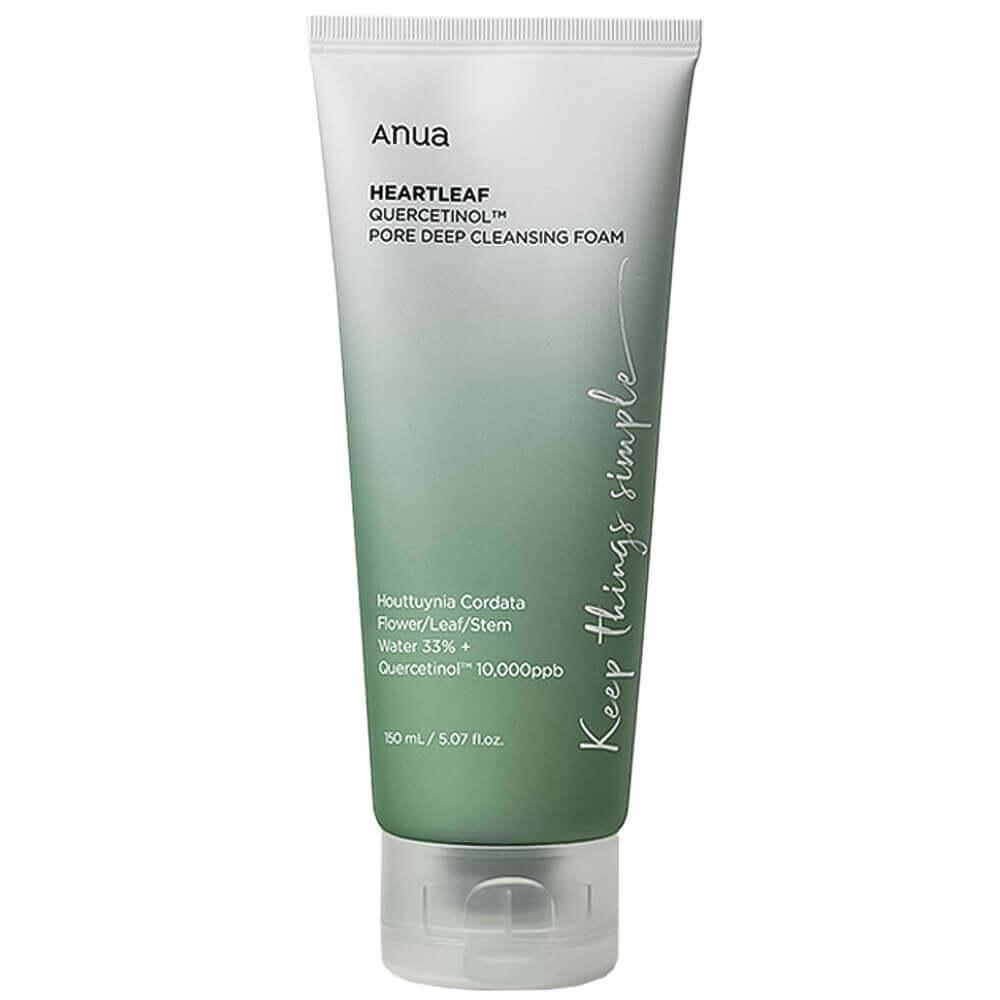 Пенка для умывания Anua Heartleaf Quercetinol Pore  Deep Cleansing Foam 150 мл