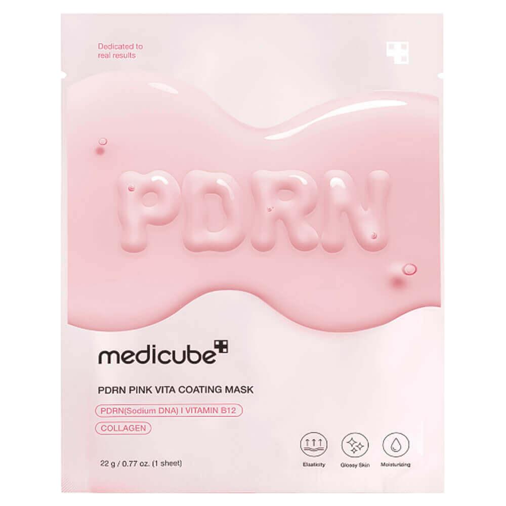 Тканевая маска medicube PDRN Pink Vita Coating Mask 22 g