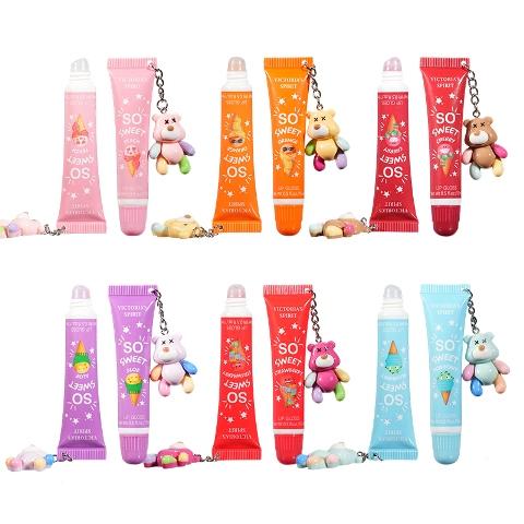 Блеск тинт для губ, So Sweet  (брелок Мишка) Farres Tiny bear 6060