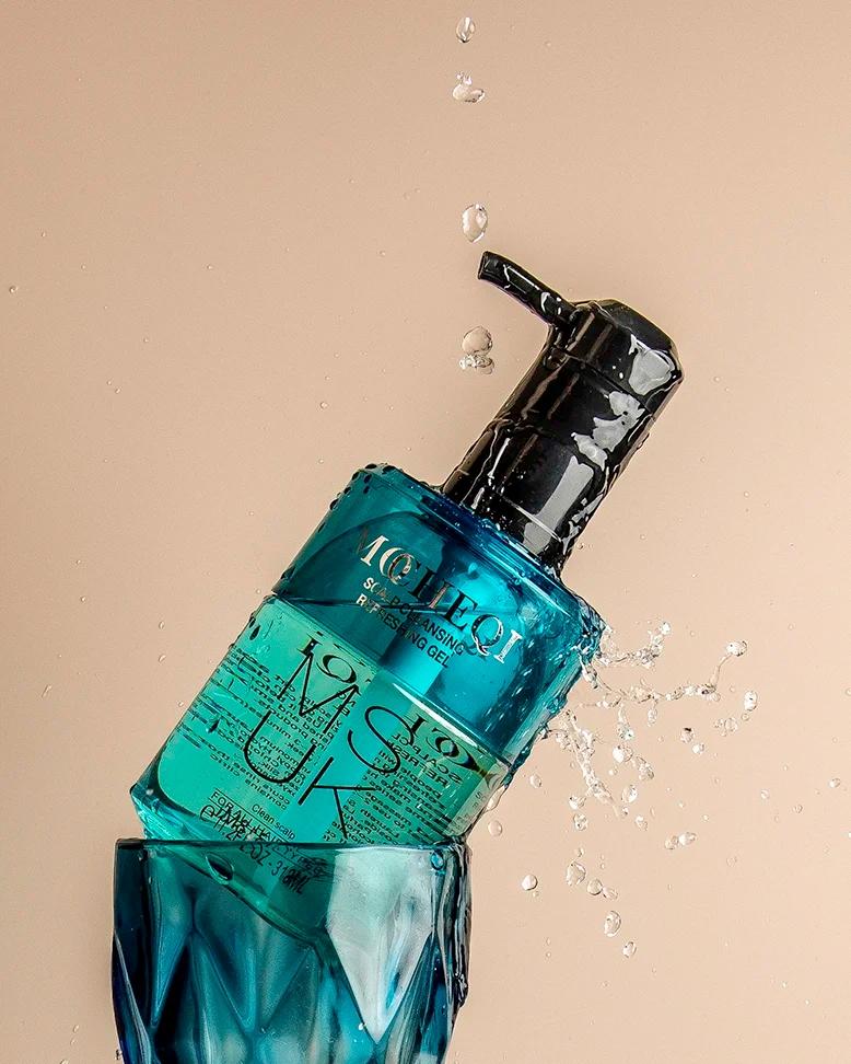 Шампунь-гель для глубокой очистки Mocheqi Musk Scalp Cleansing Refreshing Gel 318 мл