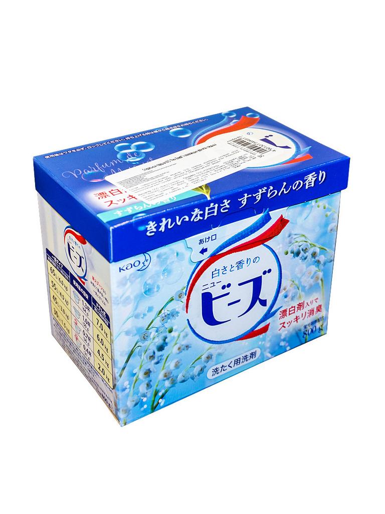 Стиральный порошок Kao New Beads с ароматом ландыша 800 г