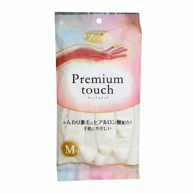 Перчатки виниловые с гиалуроновой кислотой ST "Family" Premium Touch