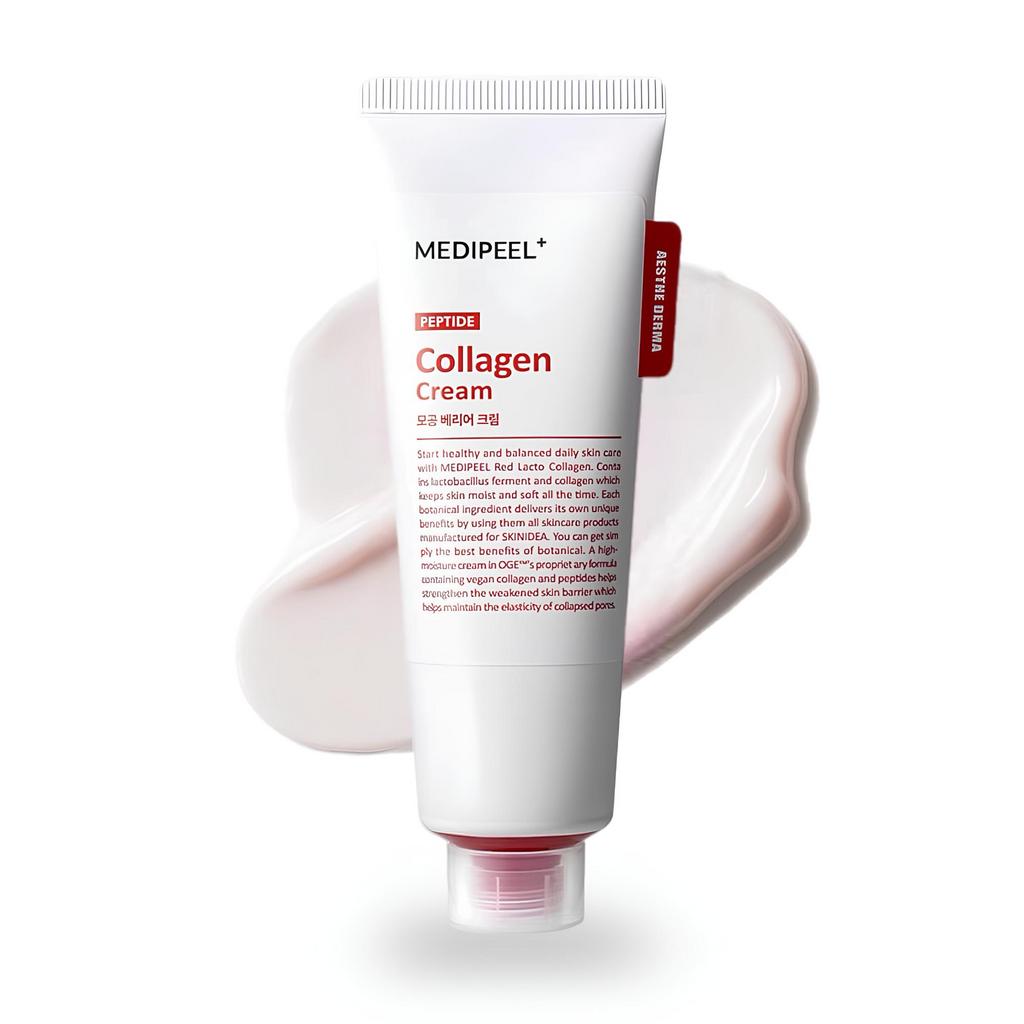 MEDIPEEL⁺ Red Lacto Collagen Barrier Cream (80g) Пробиотический крем с коллагеном и пептидами