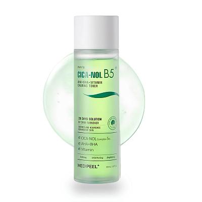 MEDIPEEL⁺ Phyto Cica-Nol B5 AHA BHA Vitamin Calming Toner (150ml) Тонер с кислотами и пантенолом