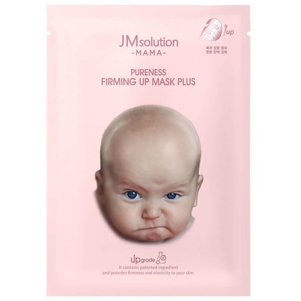Гипоаллергенная тканевая маска для упругости кожи JMsolution Mama Pureness Firming Up Mask Plus