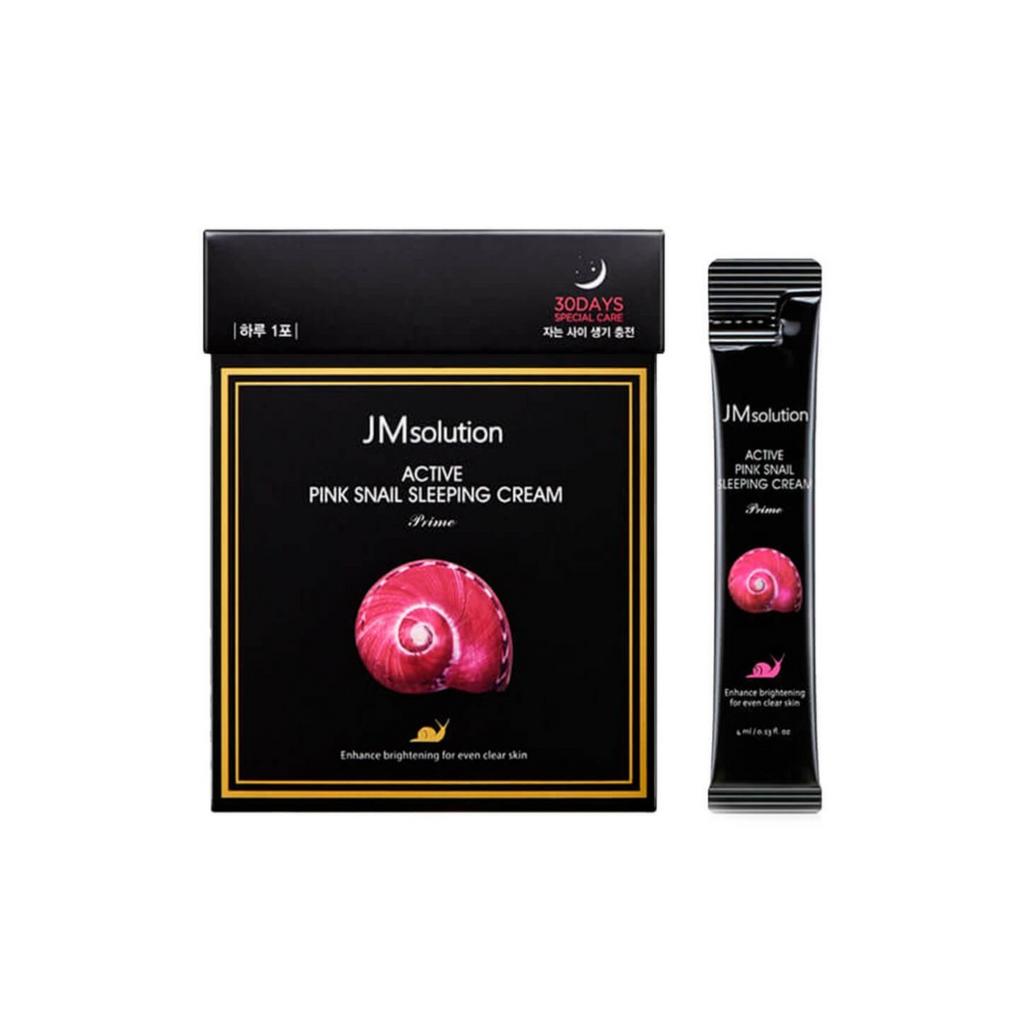 Ночная маска с муцином улитки JMsolution Active Sleeping Cream 4 мл