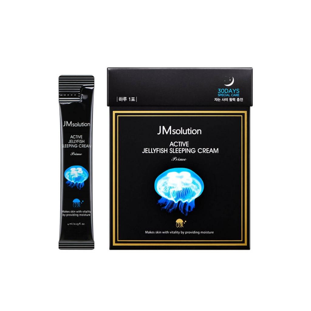Ночная маска с экстрактом медузы JMsolution Active Jellyfish Sleeping Cream 4 мл