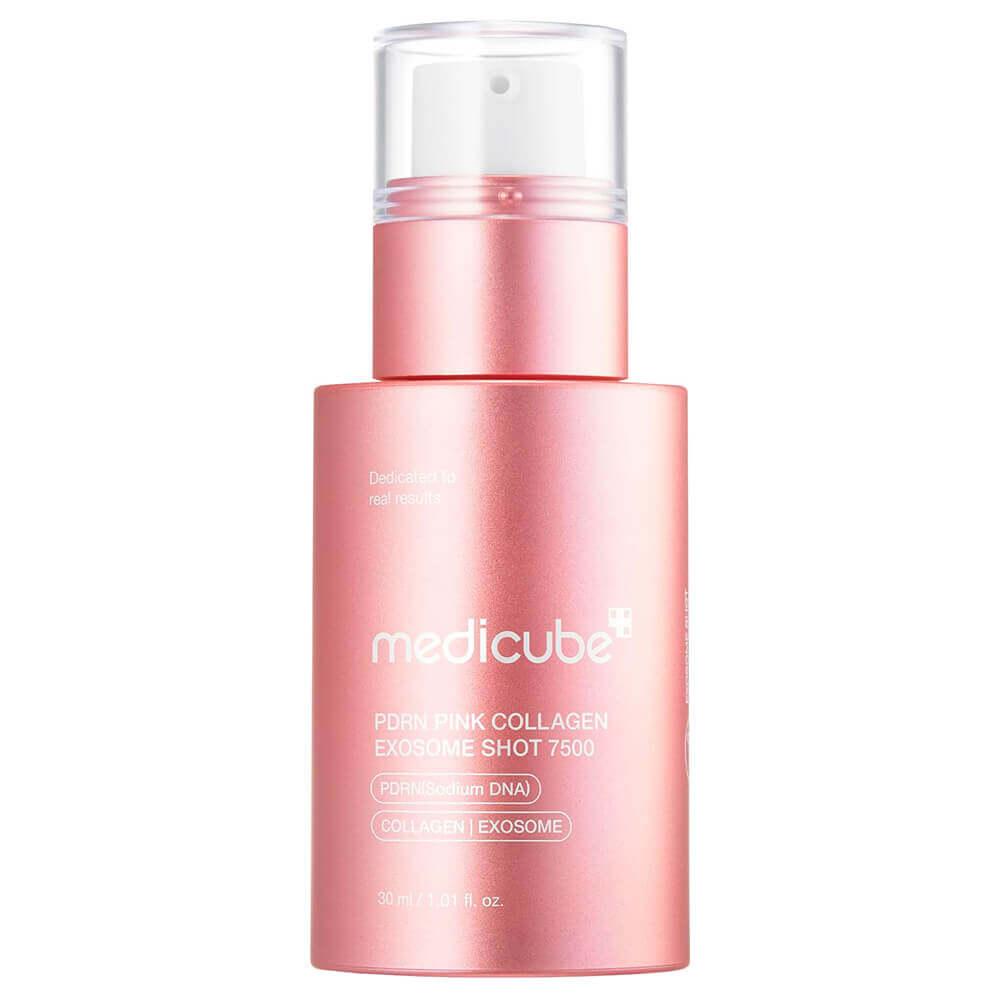 Интенсивная омолаживающая ампула с микроиглами medicube PDRN Pink Collagen Exosome Shot Serum 7500