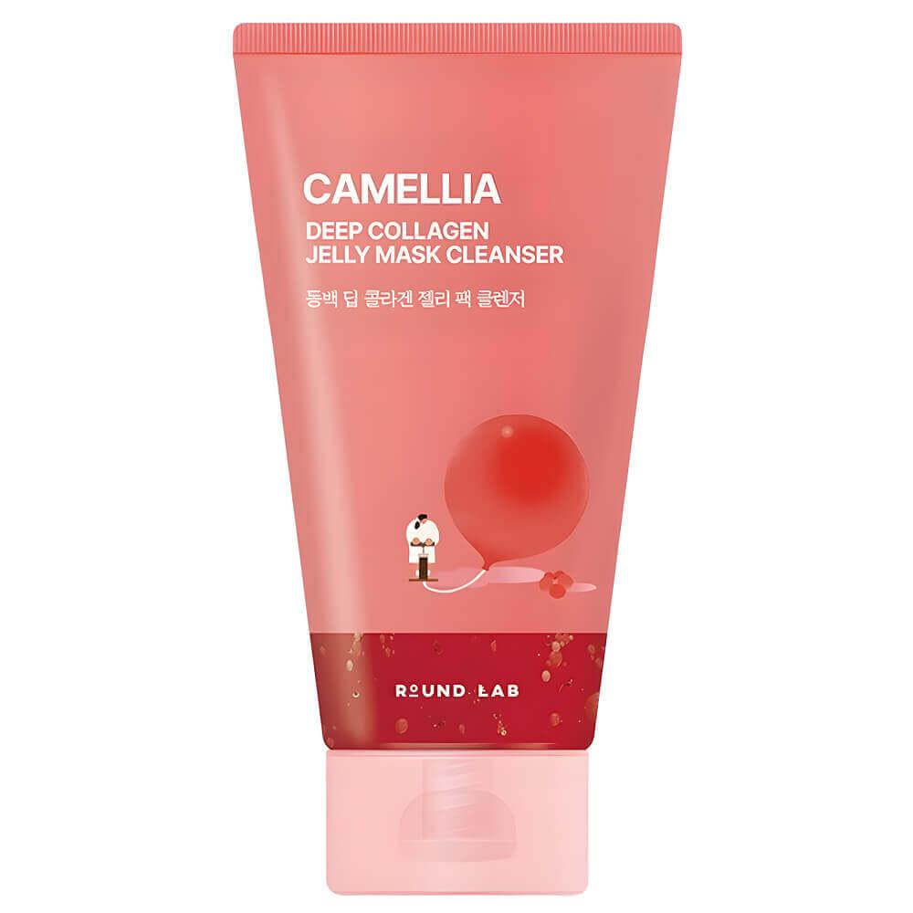 Round Lab Очищающий гель-маска с экстрактом камелии и коллагеном Deep Collagen Jelly Mask Cleanser