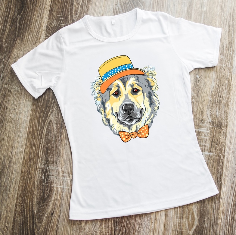 Футболка Сaucasian shepherd dog