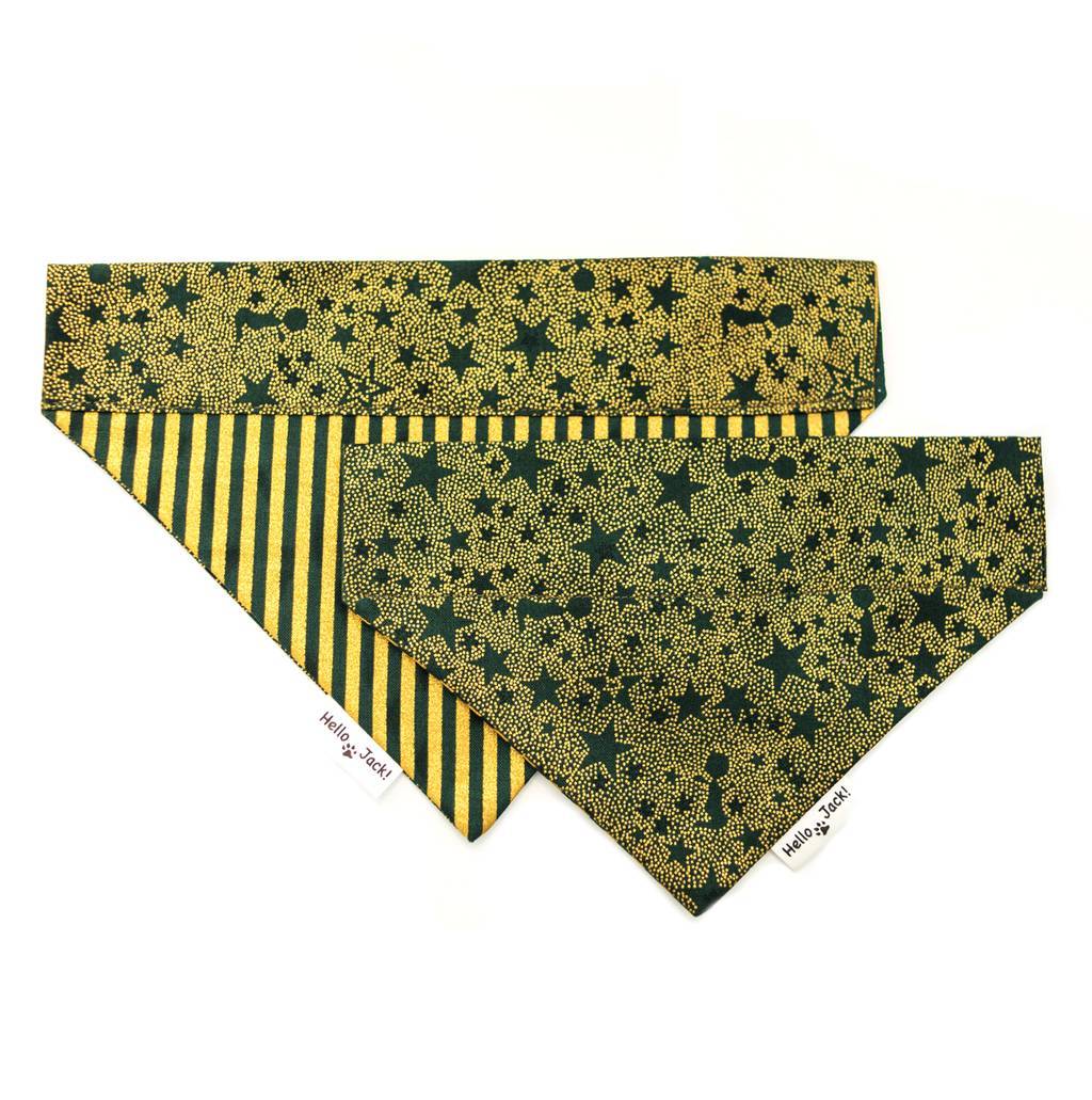 Бандана на ошейник "Золотое сияние"