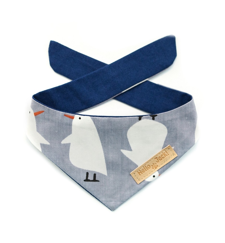 Бандана для кошек "Пингвины"