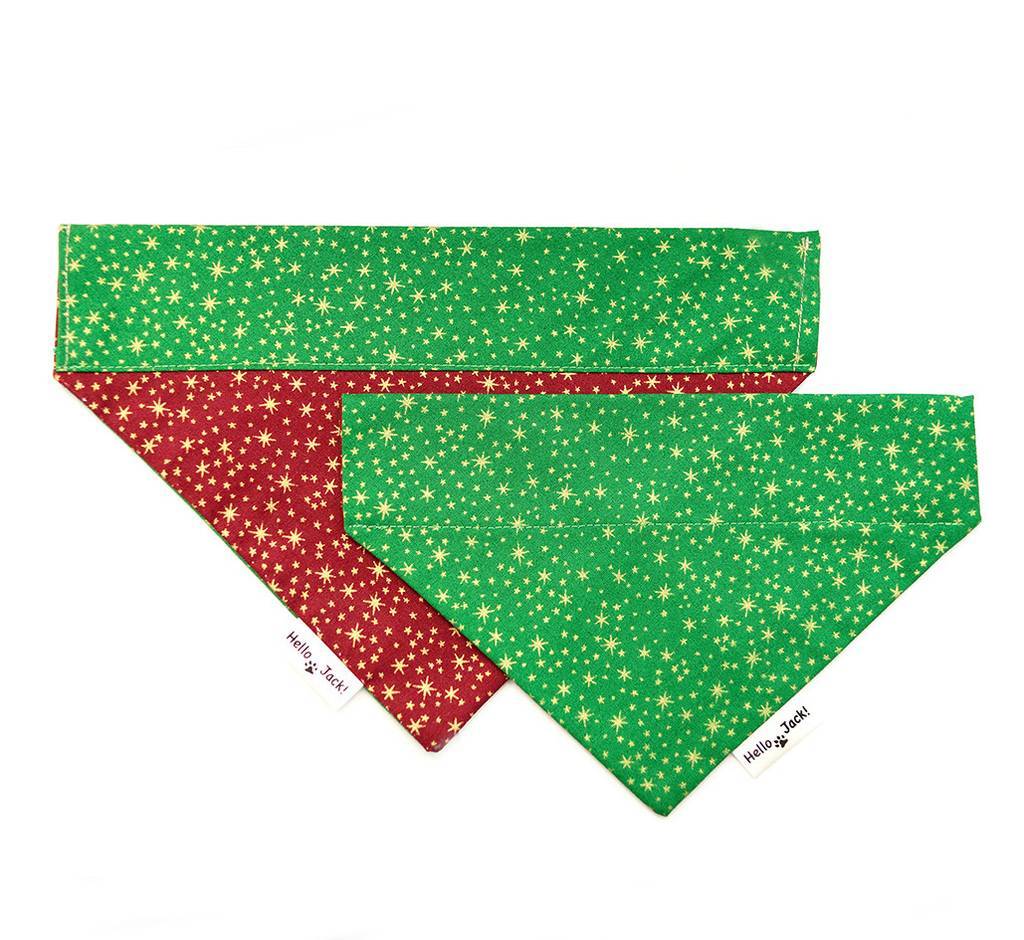 Бандана на ошейник  "Праздничная"