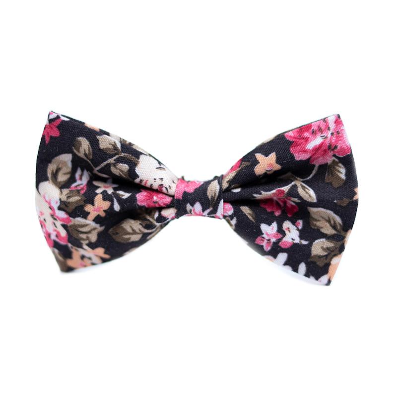 Бабочка на ошейник для кошек и миниатюрных "Цветы"