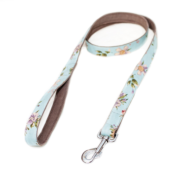 Поводок Flowers blue