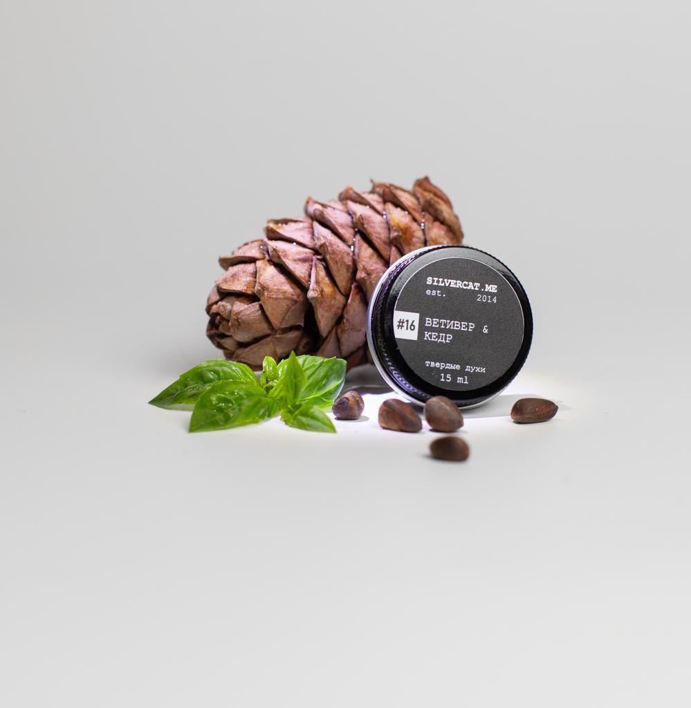 Твердые духи №16 «Ветивер & кедр»