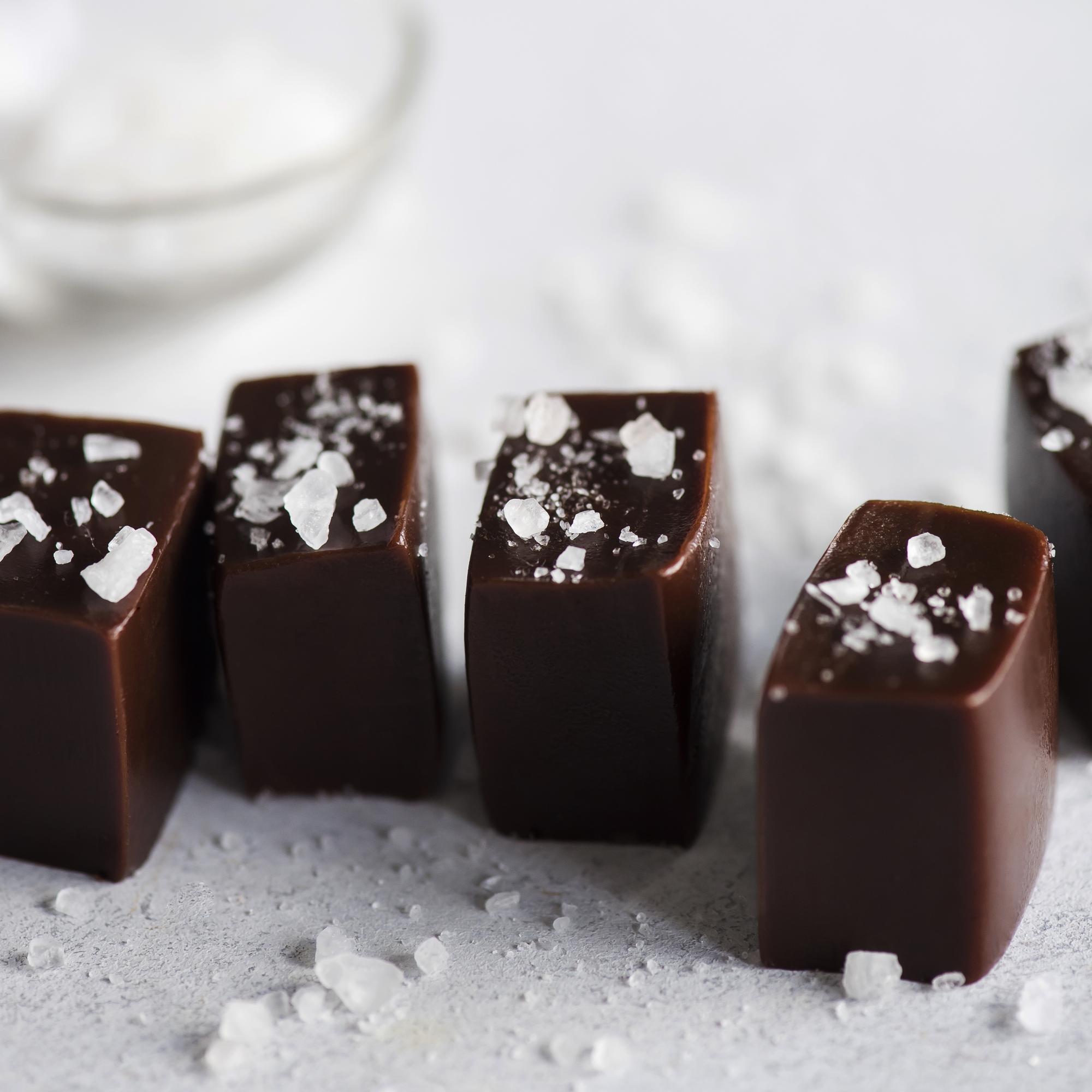 ириски с шоколадом и солью, 10 шт, 120 г