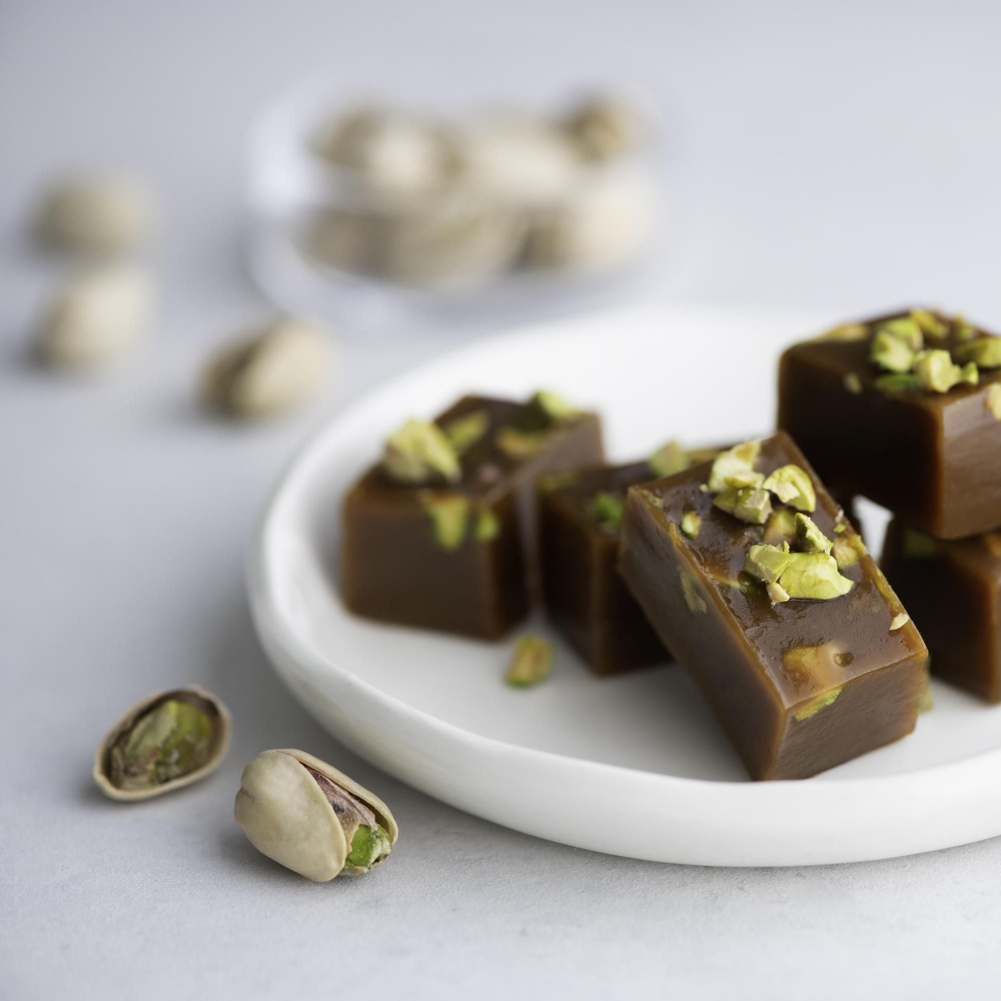 ириски с фисташками и кардамоном, 10 шт, 120 г