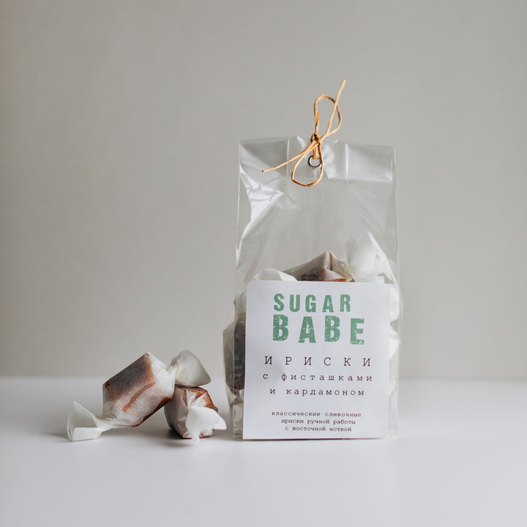 ириски с фисташками и кардамоном, 10 шт, 120 г