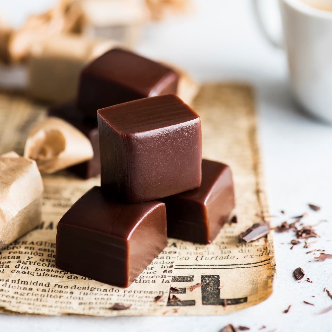 ириски с шоколадом, 10 шт, 120 г