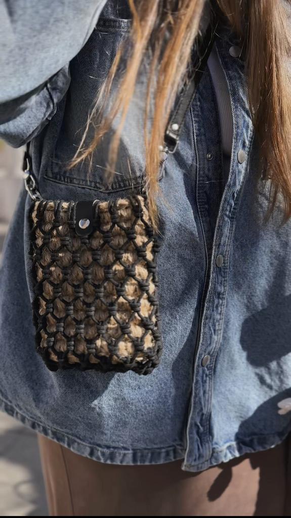 Авоська с кожей мини