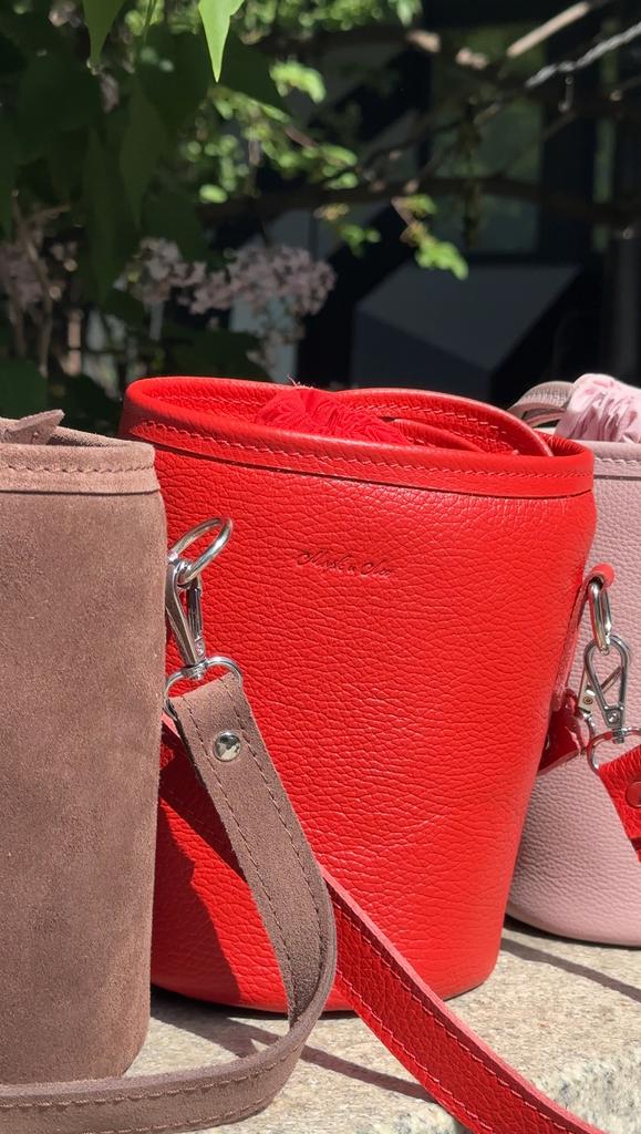Сумка Торбочка красная