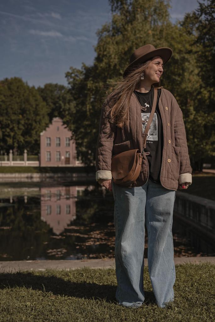 Сумка Плетенка карамель