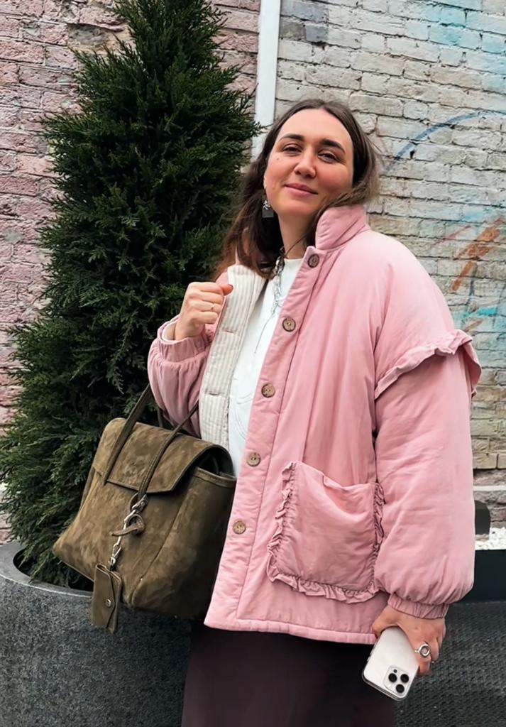 Сумка Якорь замша Олива