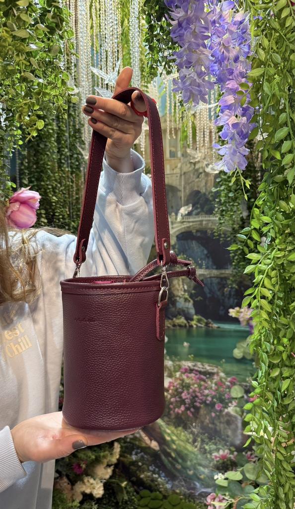 Сумка Торбочка бордо