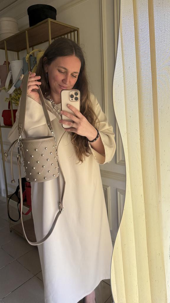 Сумка Торбочка заклепки