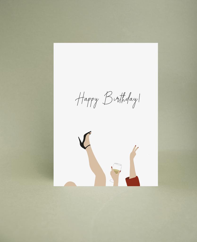 Мини-открытка "Веселье"