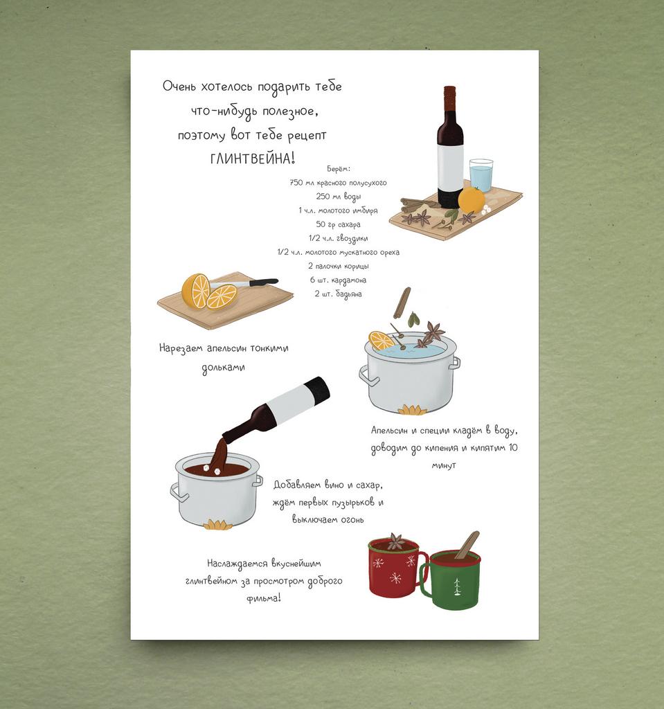 Открытка "Глинтвейн"