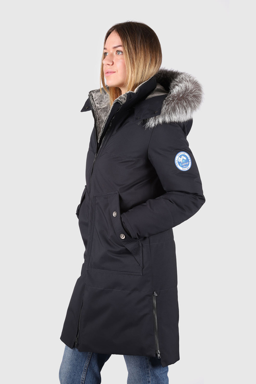 Пуховое пальто LAPLANGER  Скандия синяя