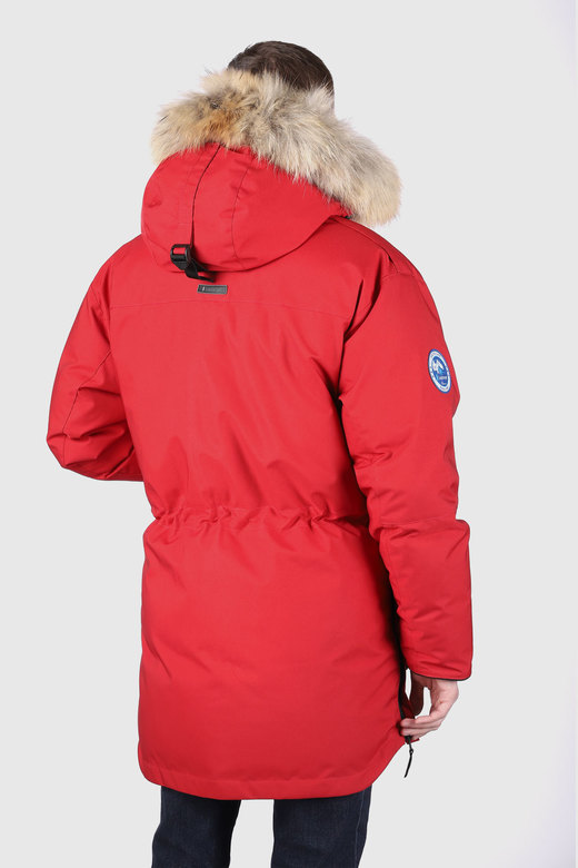 Куртка пуховая LAPLANGER Берген красная