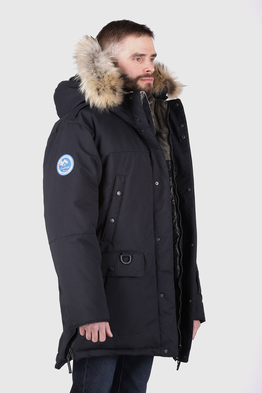 Куртка пуховая LAPLANGER Берген синяя