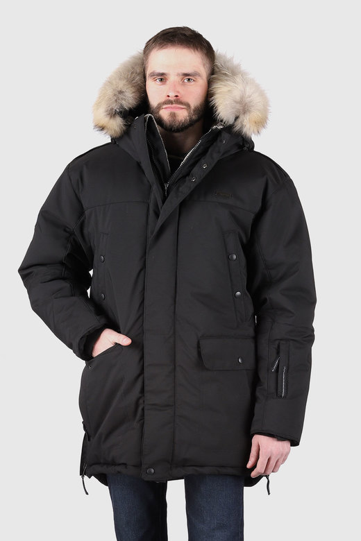 Куртка пуховая LAPLANGER Берген черная