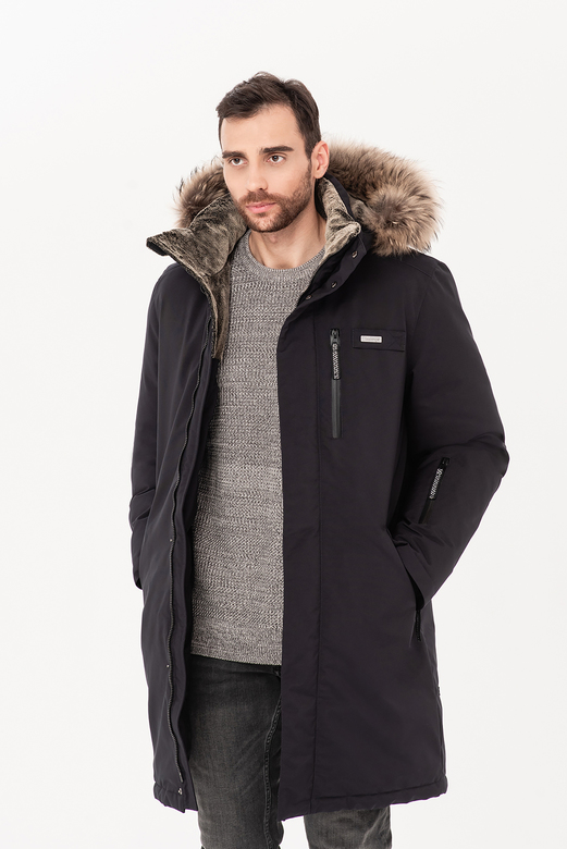 Куртка пуховая LAPLANGER  ХАСКИ синий