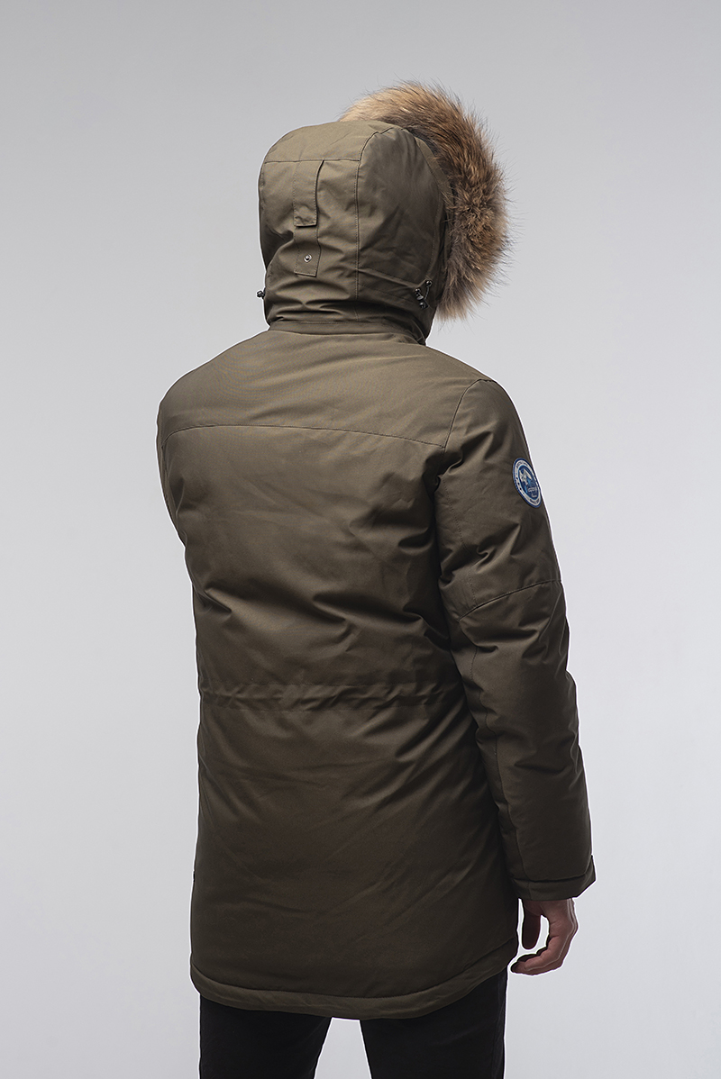Куртка пуховая LAPLANGER Торнадо олива