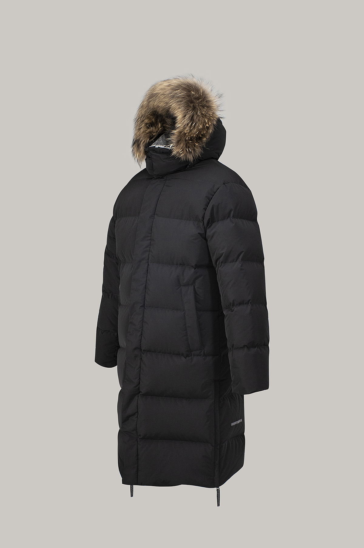 Пальто пуховое LAPLANGER Флойд черное