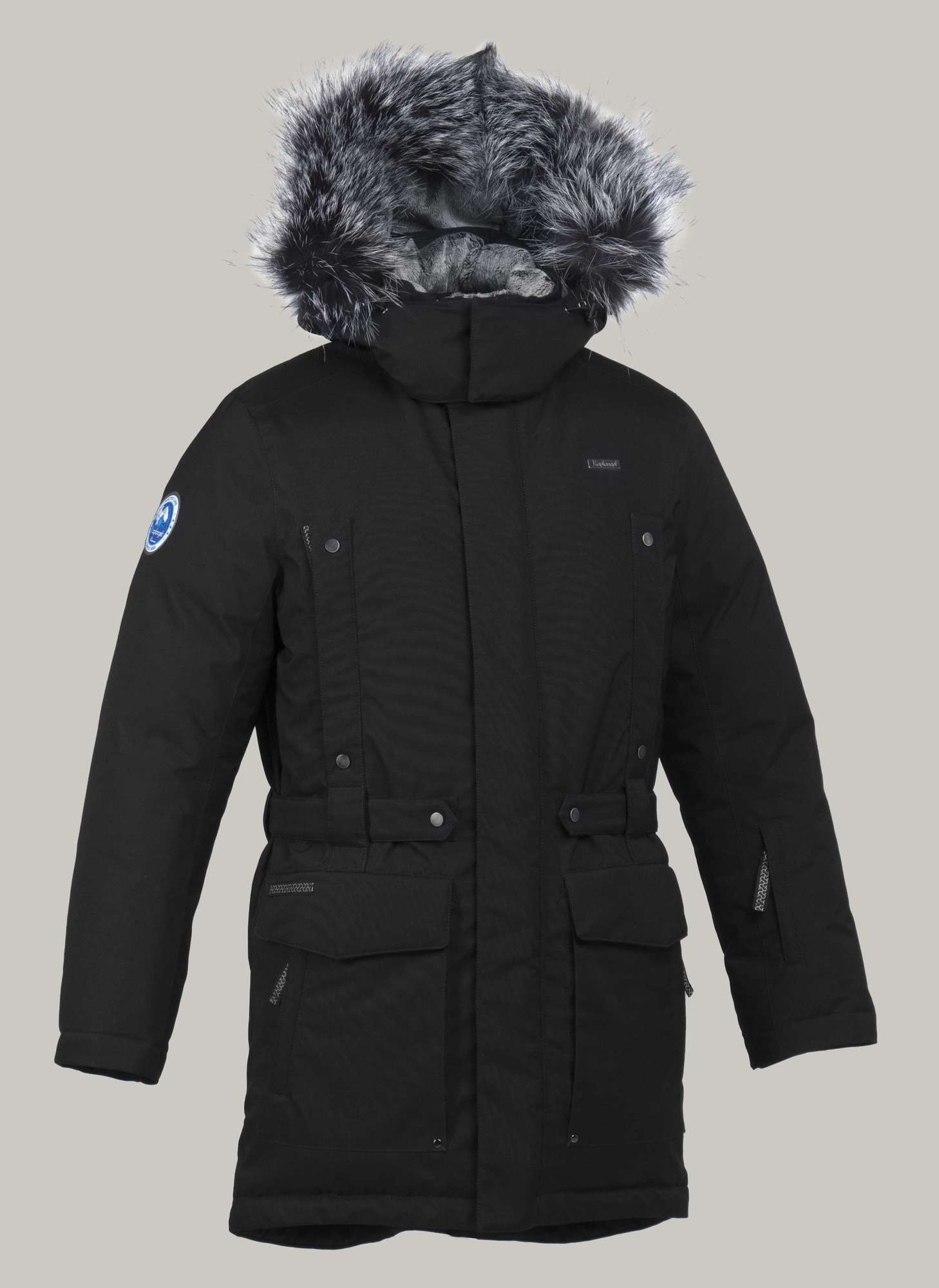 Куртка пуховая LAPLANGER Танкер чёрная