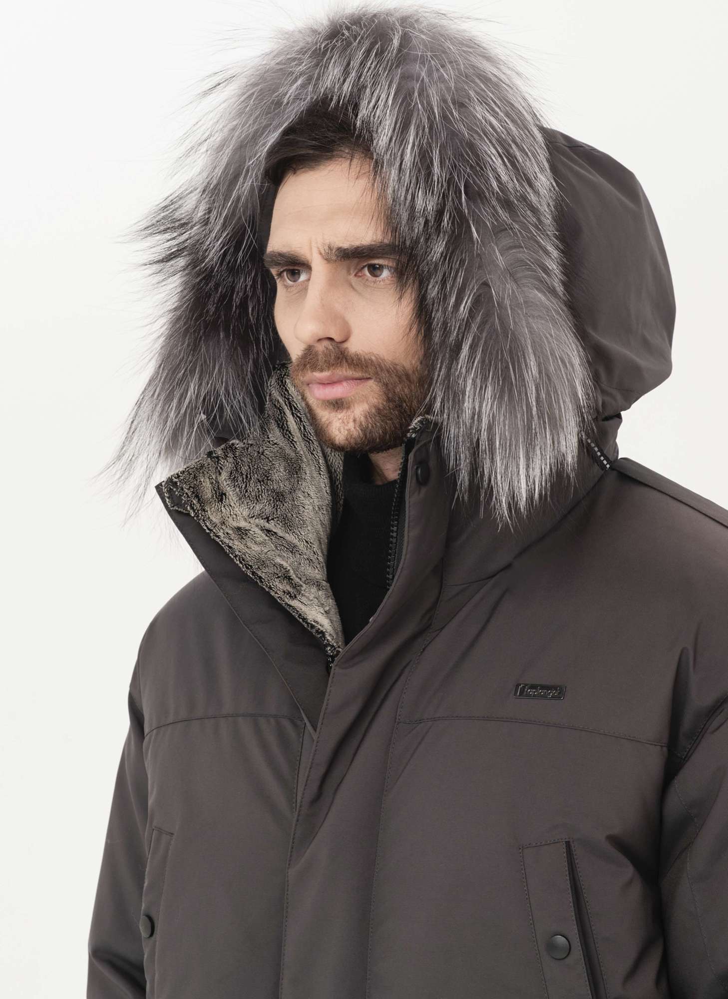 Куртка пуховая LAPLANGER Берген графит