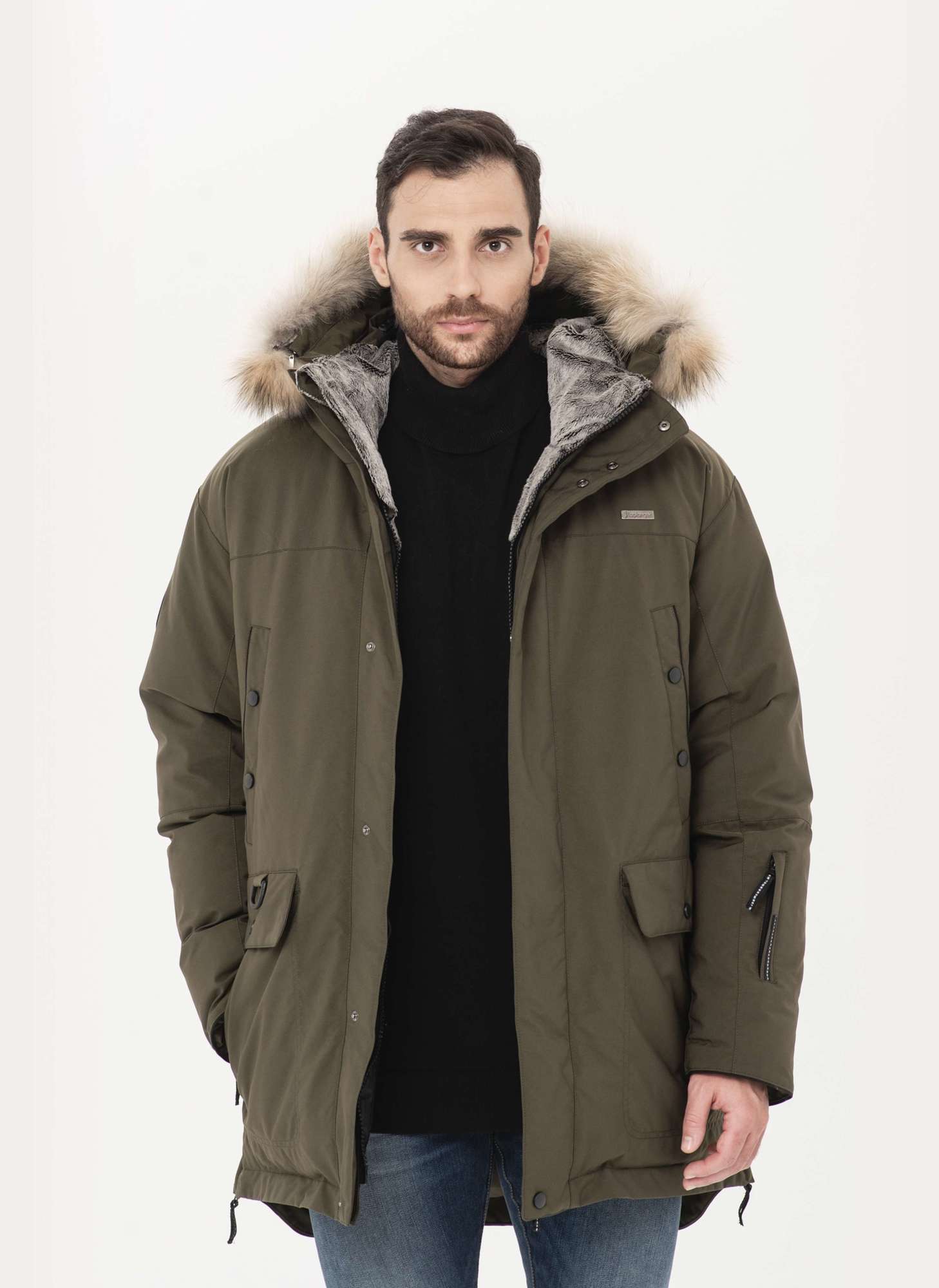 Куртка пуховая LAPLANGER Берген олива