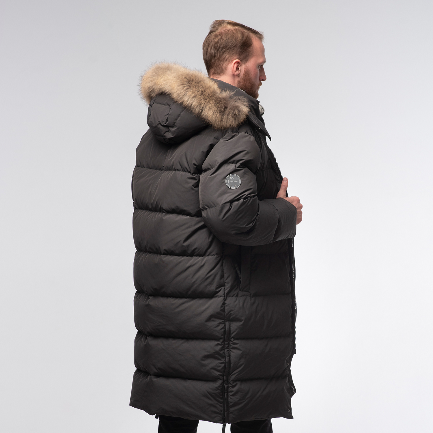 Пальто пуховое LAPLANGER Флойд графит