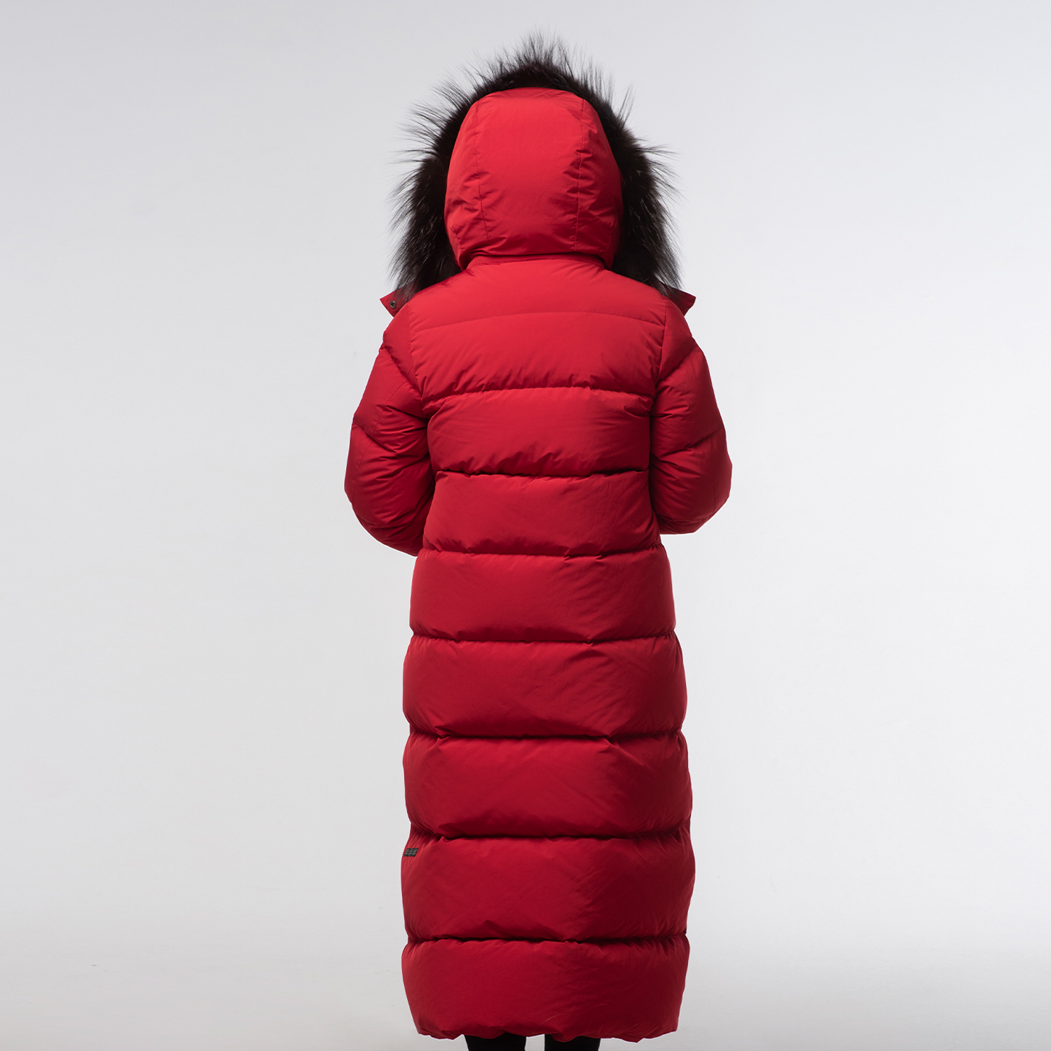 Пуховое пальто LAPLANGER Суоми красное