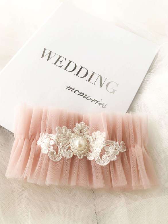 Подвязка BS5 пудра