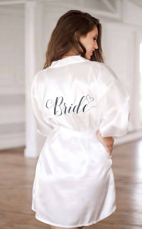 Халат D19218 Bride