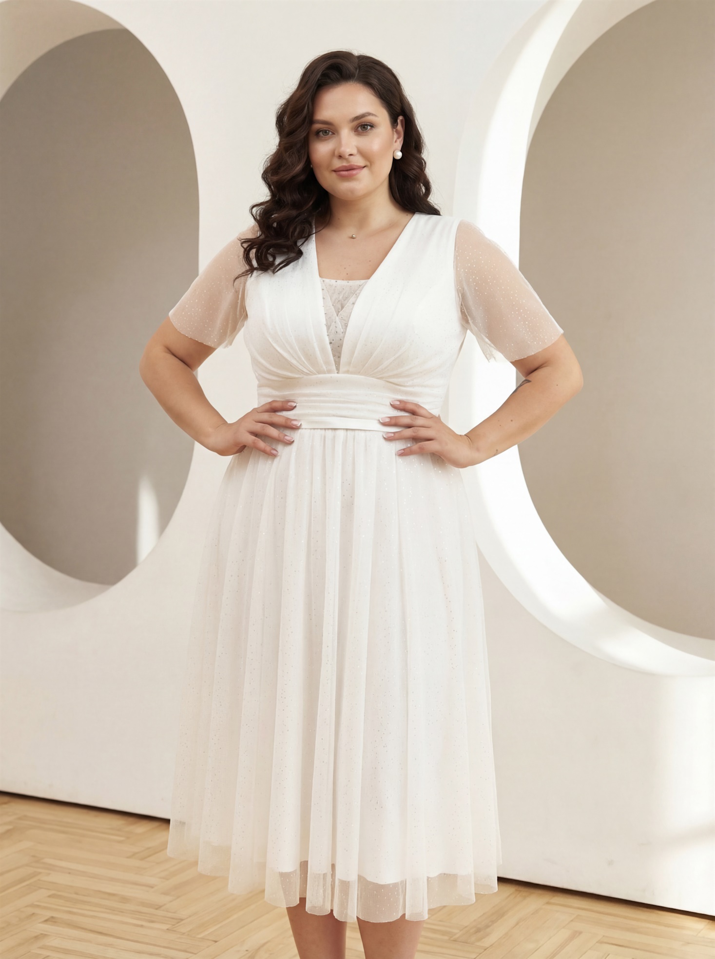 Свадебное платье Арина Миди