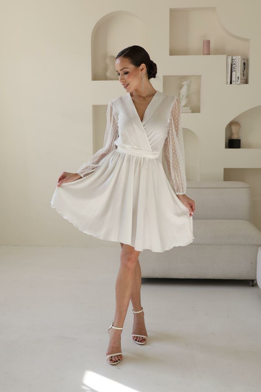 Свадебное платье Ева мини