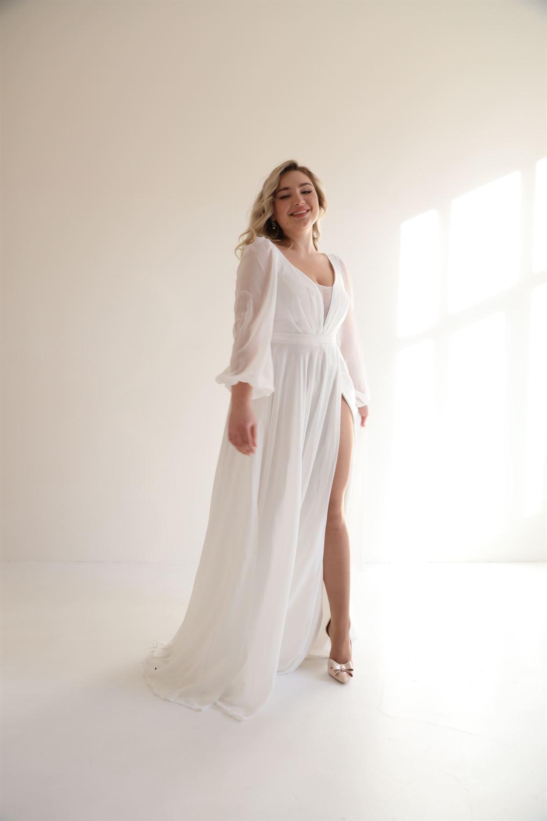 Свадебное платье Дженни шифон