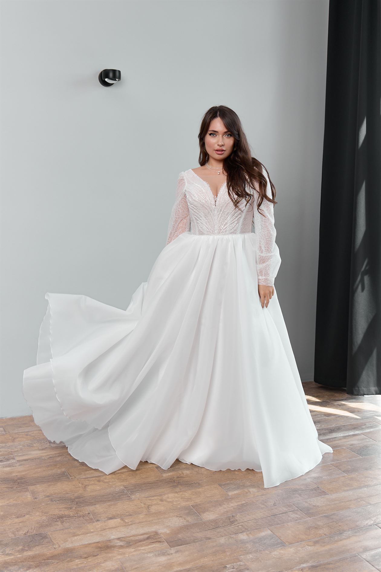 Свадебное платье Ксения органза